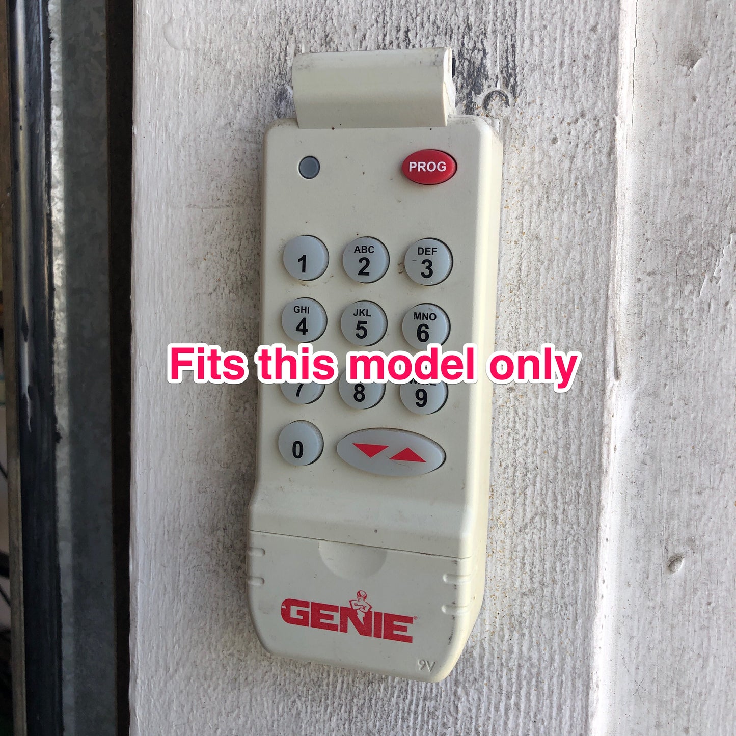 Retrofit Mount for Genie Garage Door Keypad Entry System Cover